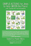 Simple Actions for Jews to Help Green the Planet, by Rabbi Dov Peretz Elkins